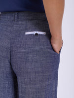Pantalón Lino Detalle Bajo