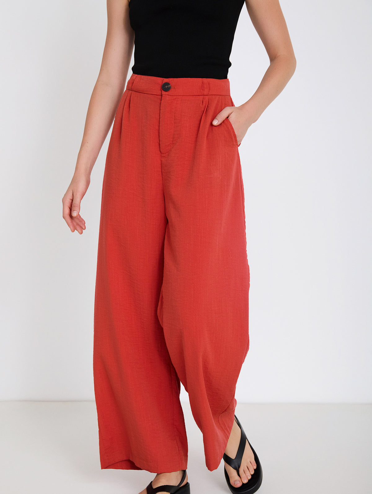Pantalón Fluido Pinzas