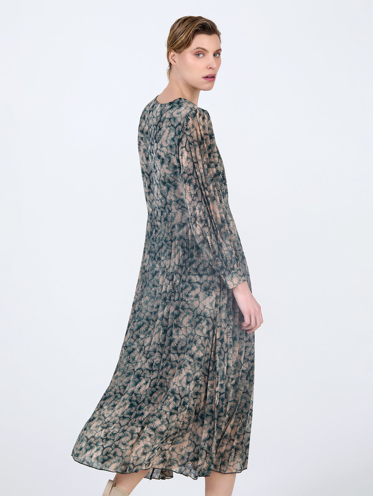 Vestido Gasa Estampado