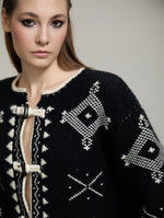 CHAQUETA PUNTO INSPIRACION NORDICA