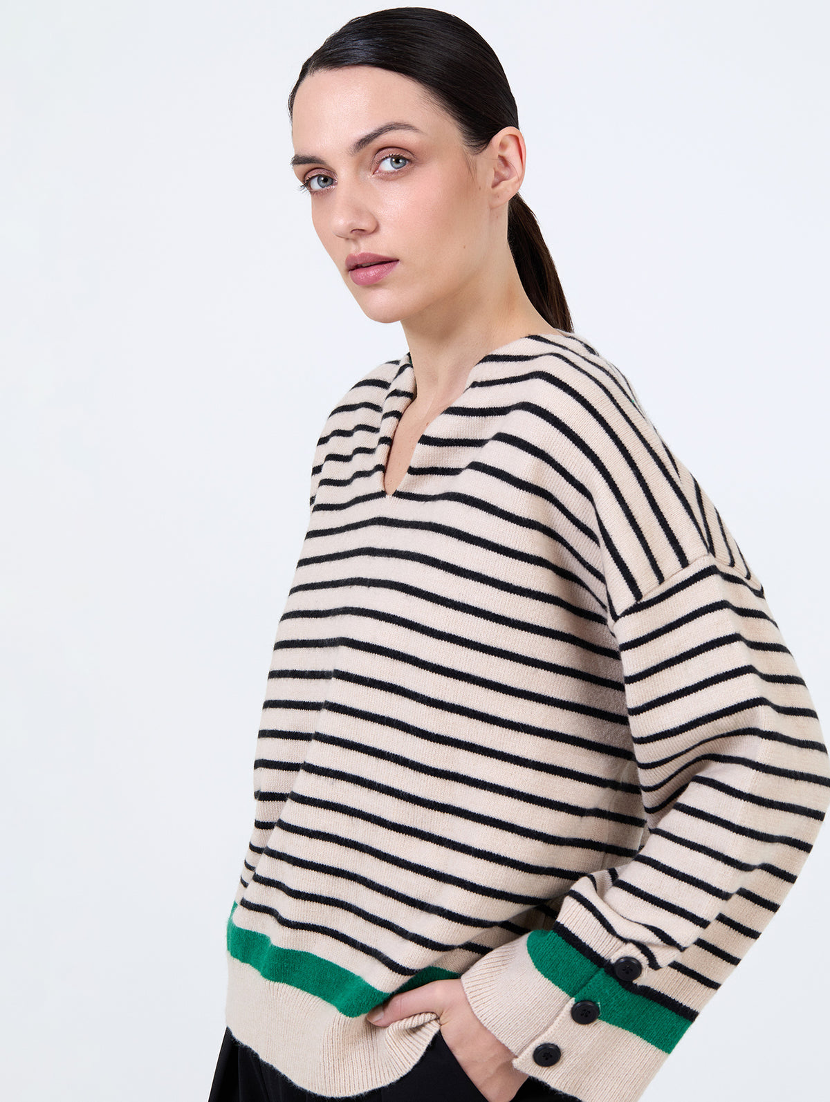 Jersey Listado Contraste