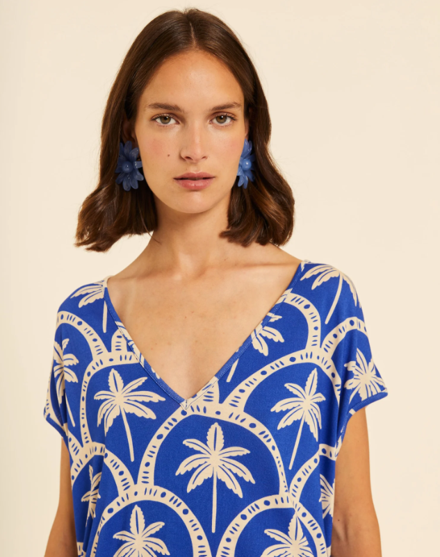 Camiseta Estamapdo Azul
