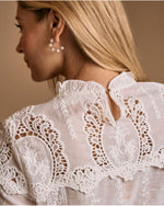 Blusa Bordados Oli Blanca