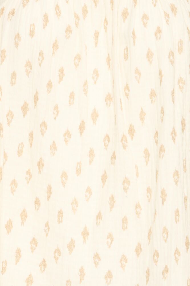 Blusa Fluida Estampada con Volantes