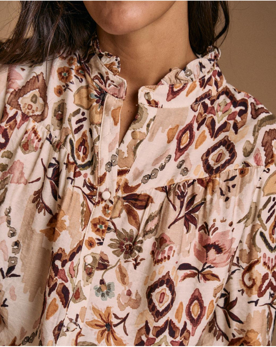 Blusa Floral Estampada