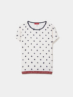 Blusa Lunares Manga Corta