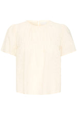 Blusa Romántica con Manga Corta