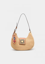 Bolso de Hombro Rafia