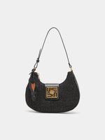 Bolso de Hombro Rafia