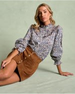 Camisa Algodón Estampado Floral