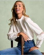 Camisa Bordados Blanca