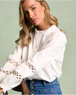 Camisa Bordados Blanca