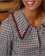 Camisa Vichy con Cuello