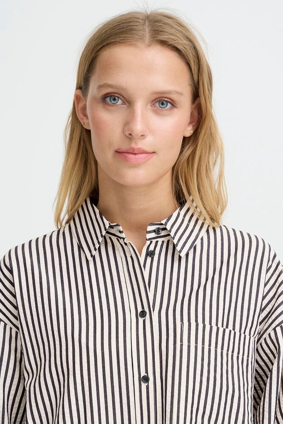 Camisa Ihestra Rayas Larga