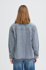 Camisa Ihmarima Denim Corte Recto