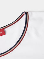 Camiseta Algodón Detalle Cuello