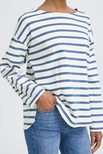 Camiseta Byramsi Rayas Manga Larga