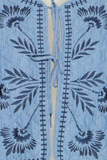 Chaqueta Bykissia Acolchada Azul