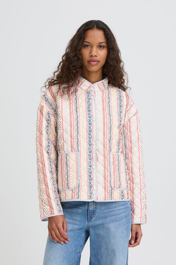 Chaqueta Ihlivanta Acolchada Estampada