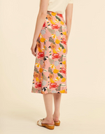 Falda Midi Estampado Marítimo