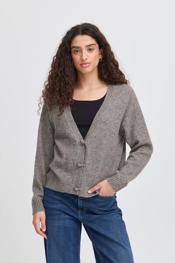 Chaqueta Ihdasila Corta Punto Gris