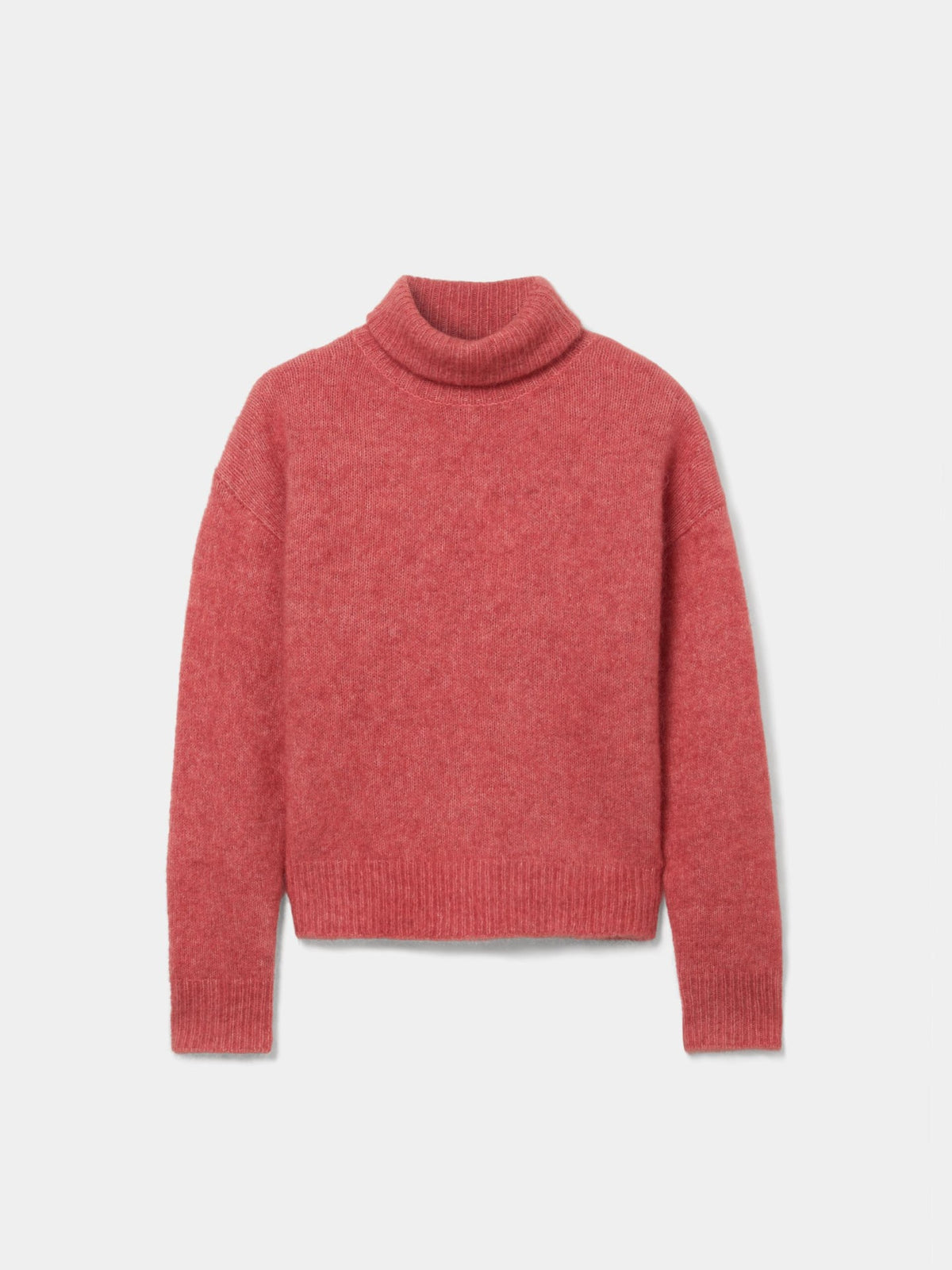 JERSEY DE CUELLO ALTO DE LANA Y MOHAIR