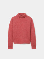 JERSEY DE CUELLO ALTO DE LANA Y MOHAIR