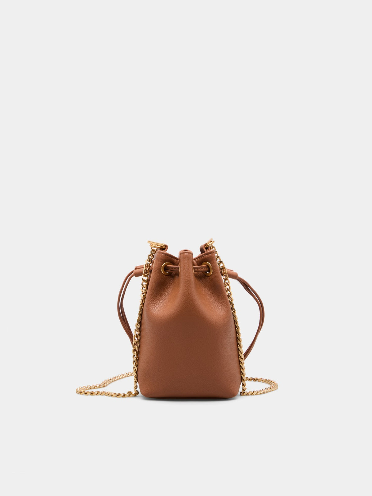 Mini Bolso Bucket con Cadena y correa ajustable