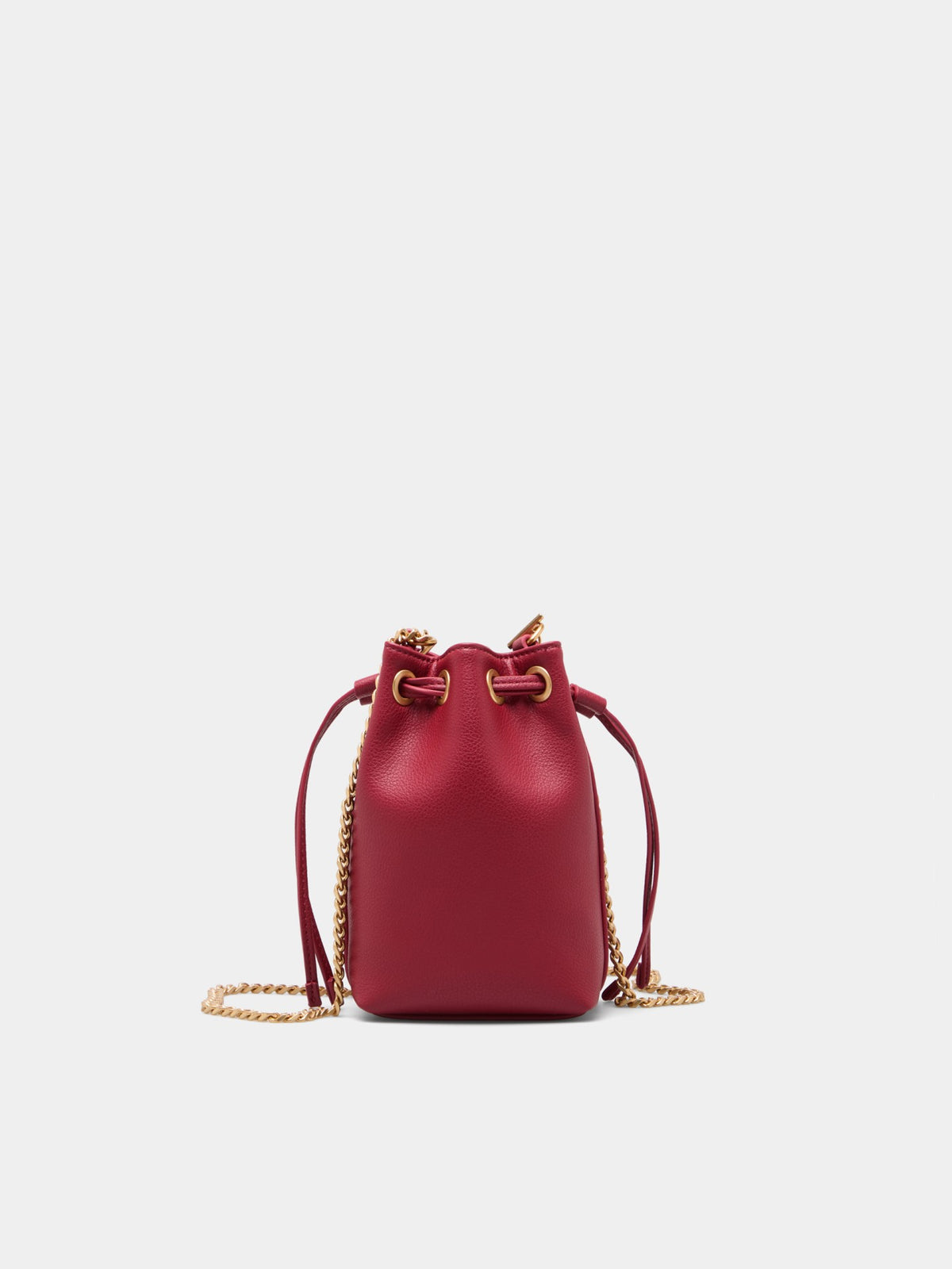 Mini Bolso Bucket con Cadena y correa ajustable