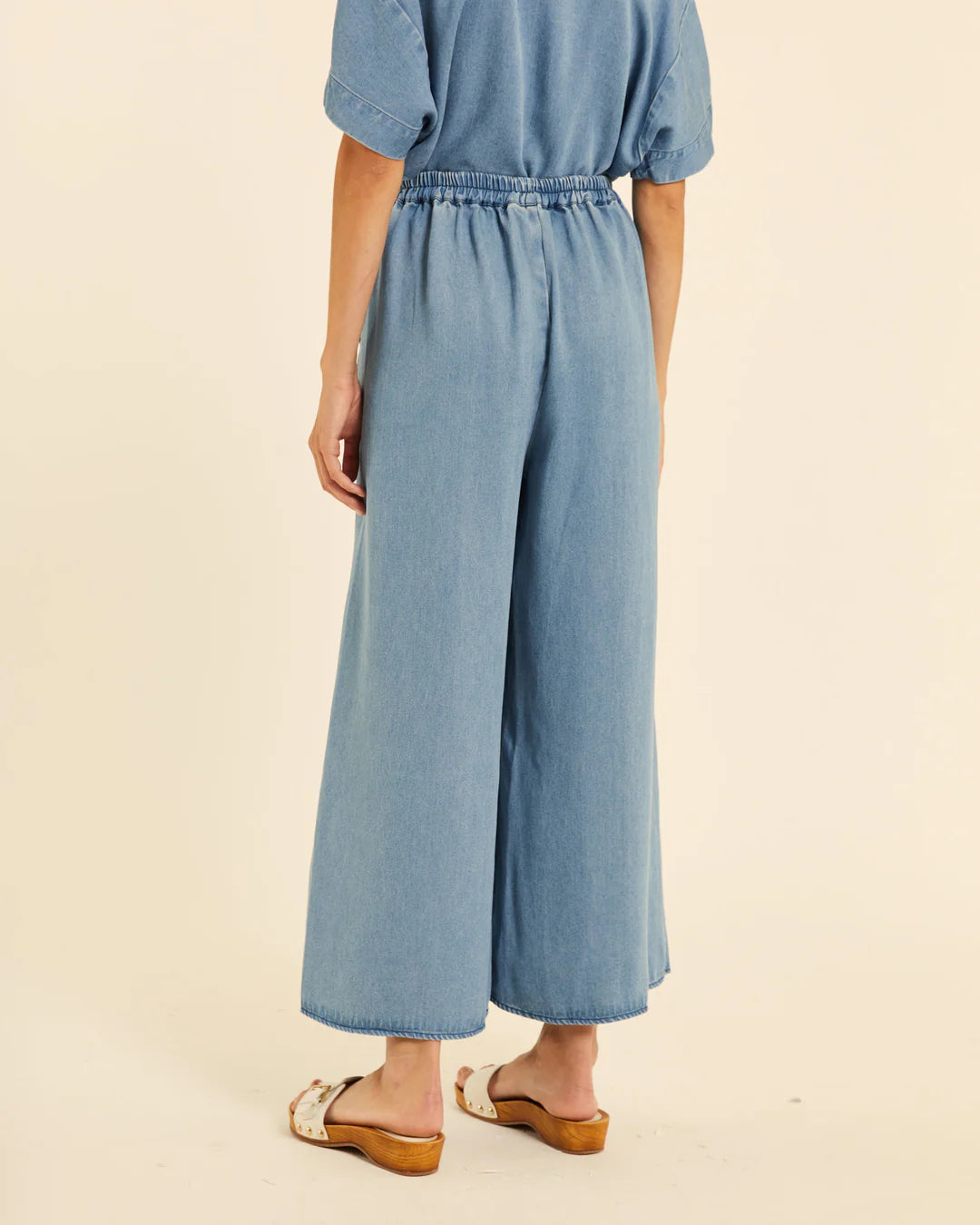 Pantalón Ancho Denim