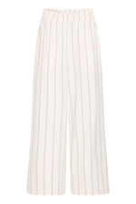 Pantalón Rayas Finas con Cintura Elástica