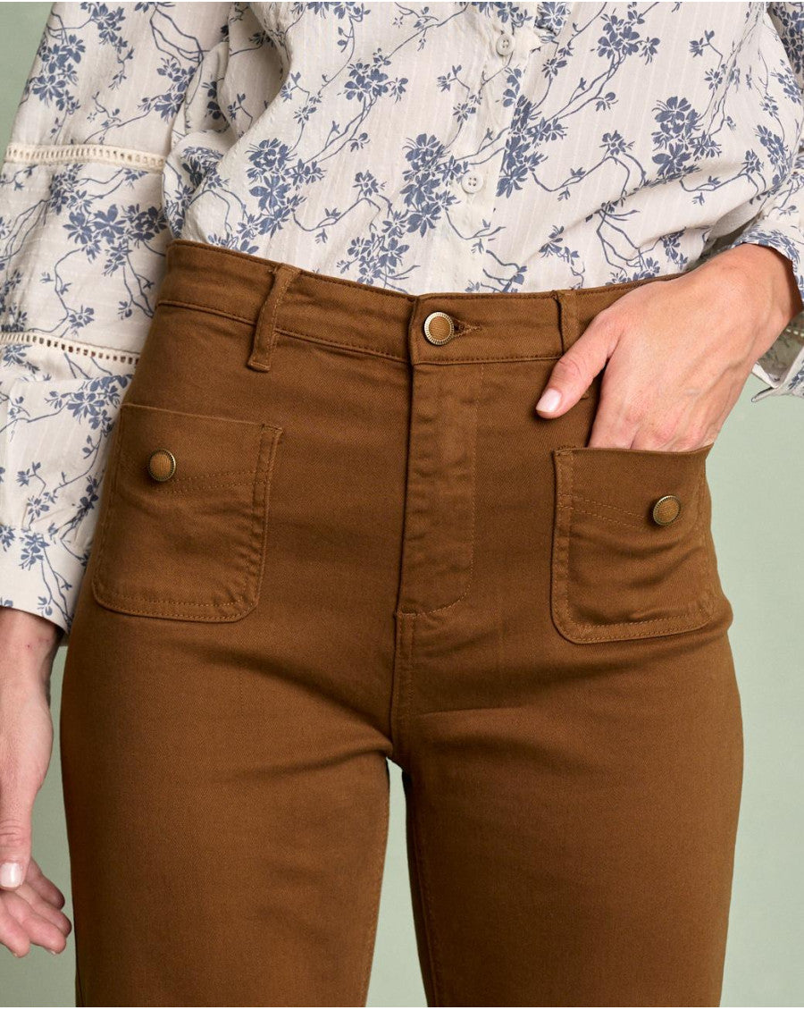 Pantalón Denim Botones