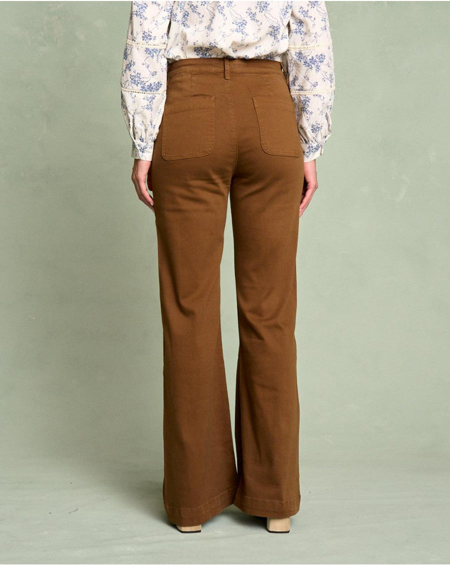 Pantalón Denim Botones