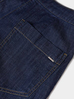 Pantalón Oversize de Algodón y Lyocell