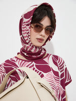 Bufanda con Estampado Floral