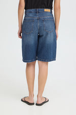 Bermuda Denim con Bolsillos delanteros