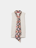Top Algodón con Cuello Multicolor