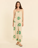 Top Tirantes Estampado Palmeras