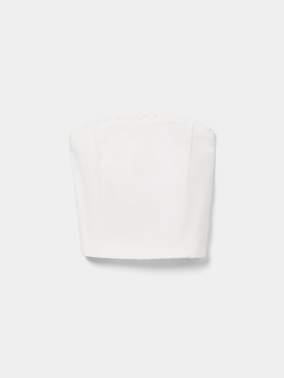 Top con detalle trenzado Color Blanco