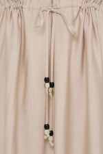Vestido Largo Bohemia Bordados Geométricos