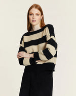 Jersey de Rayas Negra