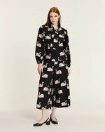 Camisa Lazada y Bordado Cisnes