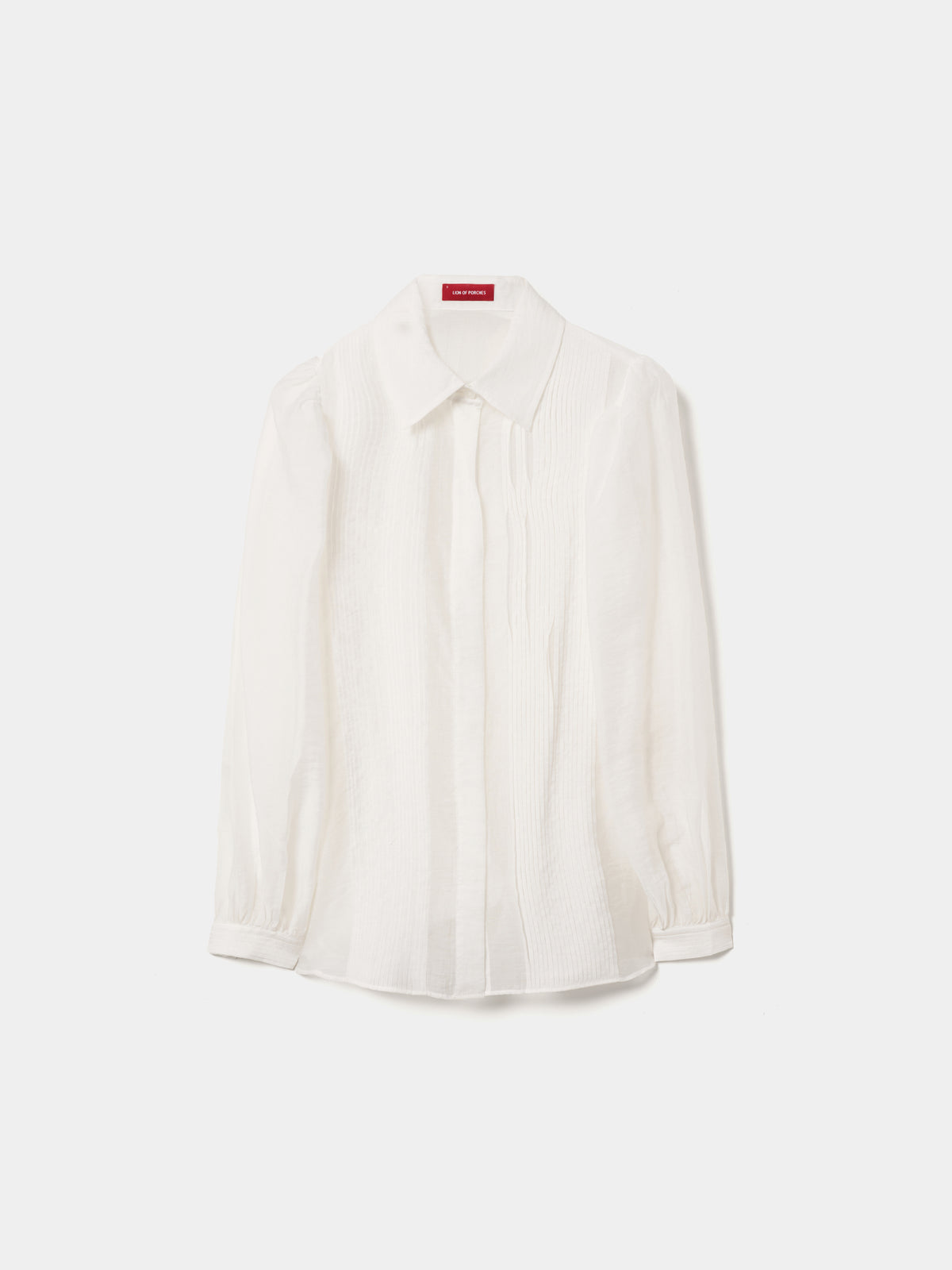 Camisa Plisada | Lion of Porches