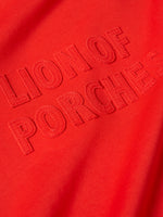 Camiseta Algodón Roja | Lion of Porches