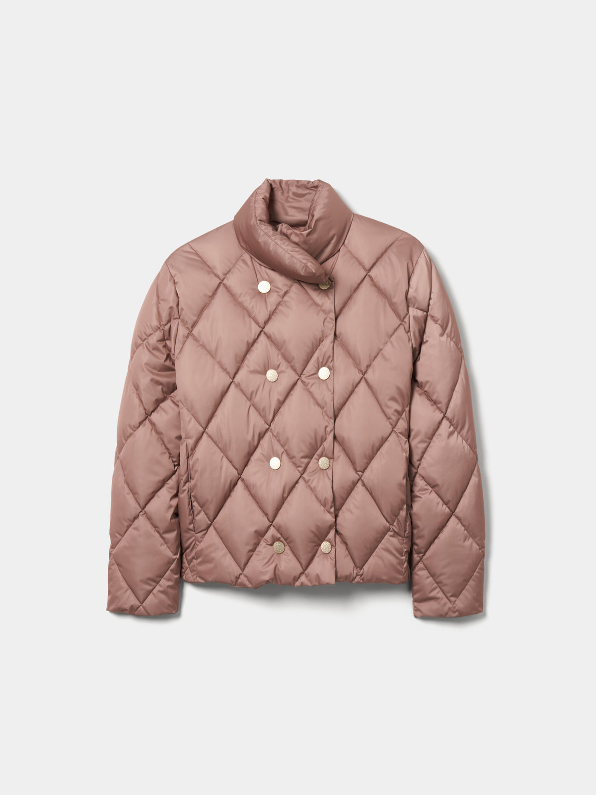 Chaqueta Acolchada Cruzada