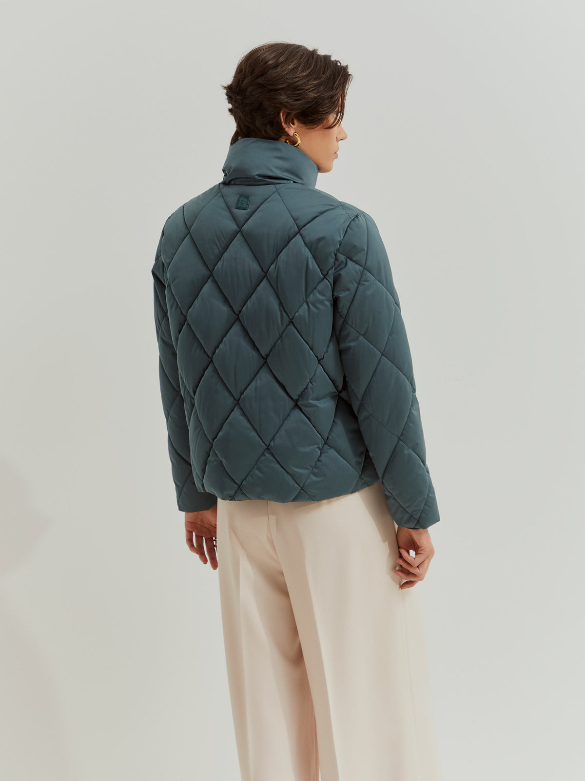 Chaqueta Acolchada Cruzada