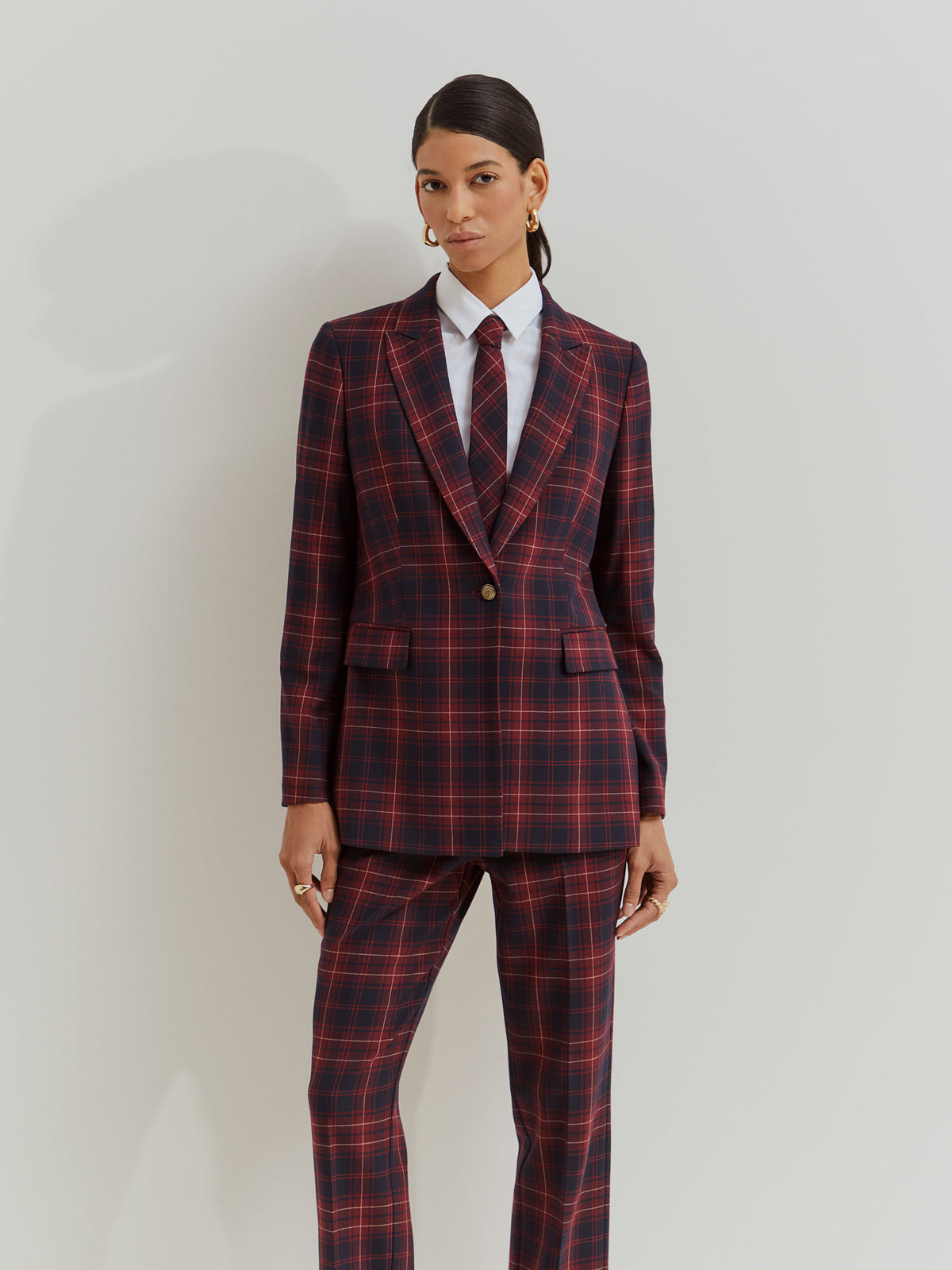 Blazer a cuadros