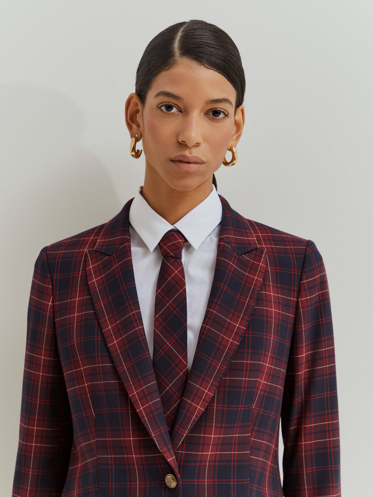 Blazer a cuadros
