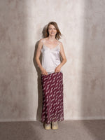 Top Satén con Encaje