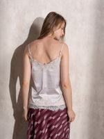 Top Satén con Encaje